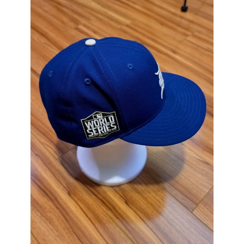 New Era 59Fifty x Fear of God 2020 World Series Patch Dodgers Baseball Cap 7 5/8 - Picture 3 of 13